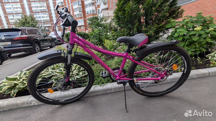 Подростковый велосипед Novatrack Katrina Disc Meta