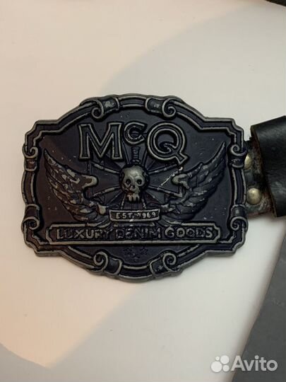 Alexander mcqueen винтажный ремень