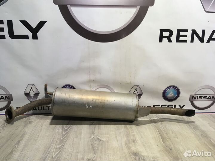 Глушитель задняя часть банка Geely MK