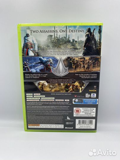 Assassin's Creed Revelations xbox 360 (б/у, англ.)