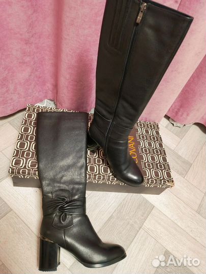 Сапоги женские натуральная кожа зимние размер