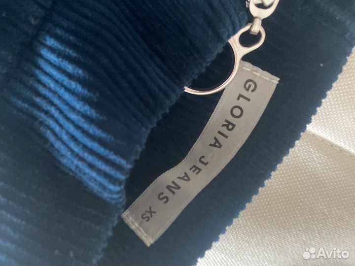 Юбка велюровая в рубчик Gloria Jeans