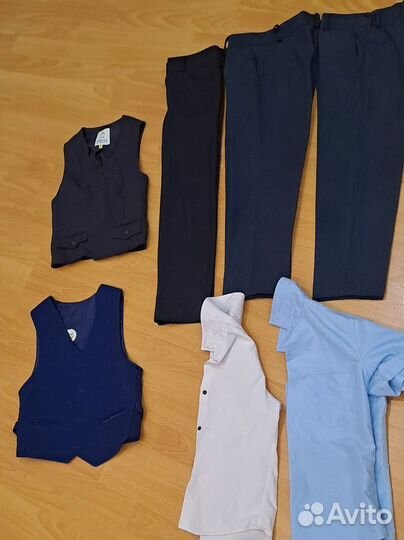 Брюки на мальчика 128 134