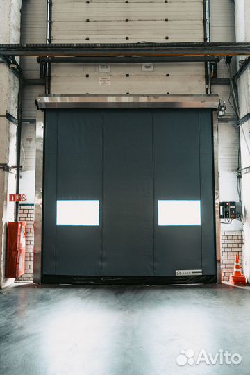 Скоростные рулонные ворота PVH в различных цветах