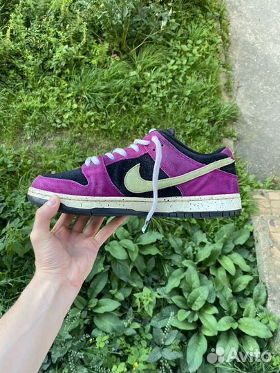 Nike Dunk Low Pro SB Red Plum «Оригинал»