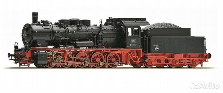 Цифровой паровоз roco BR57