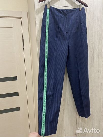 Брючный льняной костюм женский 42 44 летний