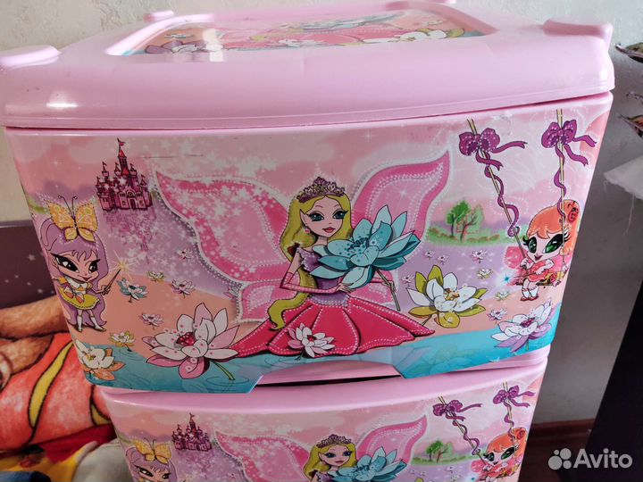 Комод детский пластиковый