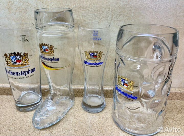 Пивные кружки и бокалы
