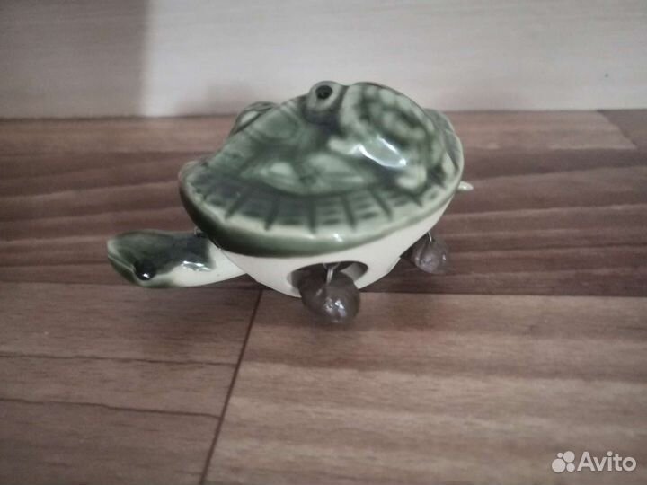 Маленькая черепаха керамическая
