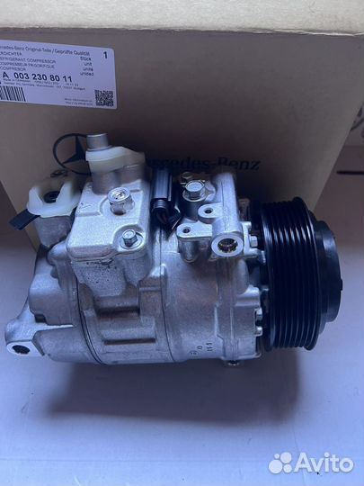 Компрессор кондиционера мерседес мл166