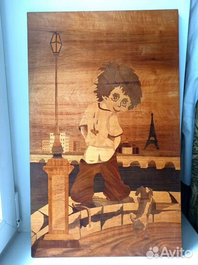 Панно из дерева СССР