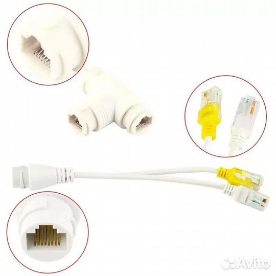 Разветвитель сетевой POE