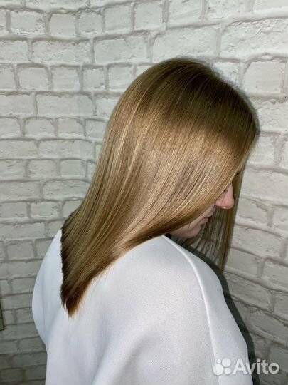 Кератиновое выпрямление