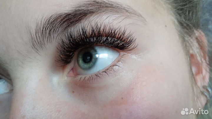 Наращивание ресниц на дому