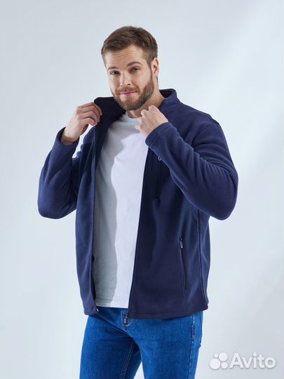 Флисовая кофта на молнии