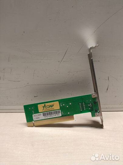 Сетевой адаптер Ethernet Acorp L100S 100/10 PCI ч
