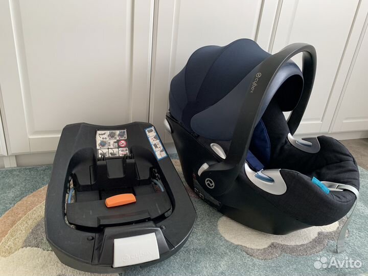 Автолюлька Cybex Aton q + база
