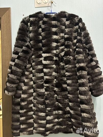 Полушубок из шиншииллы