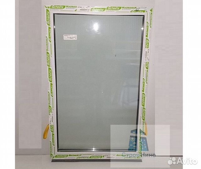 Пластиковое окно 800*1200 глухое готовое