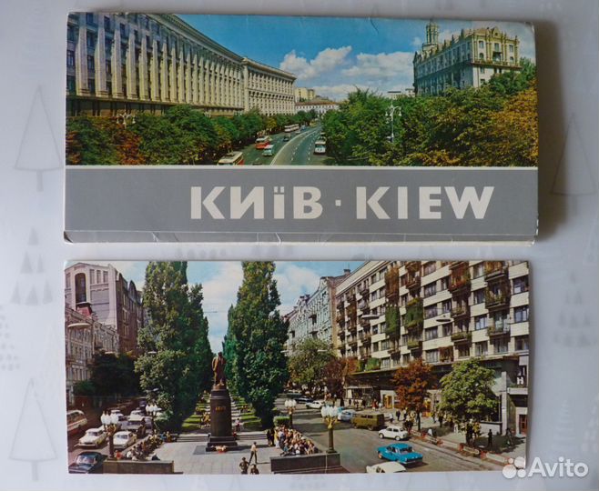 Комплект панорамных открыток 