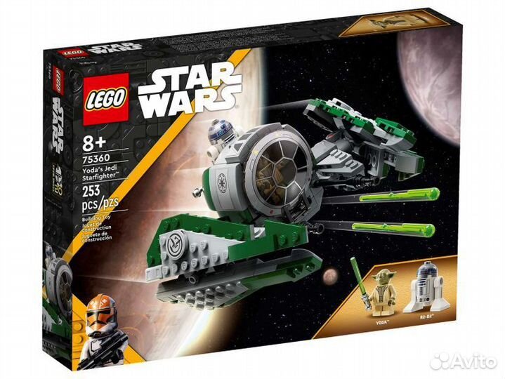 Lego Star Wars 75360 Джедайский истребитель Йоды