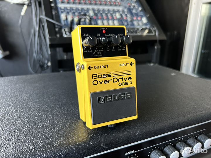 Педаль boss ODB-3 Bass OverDrive Roland