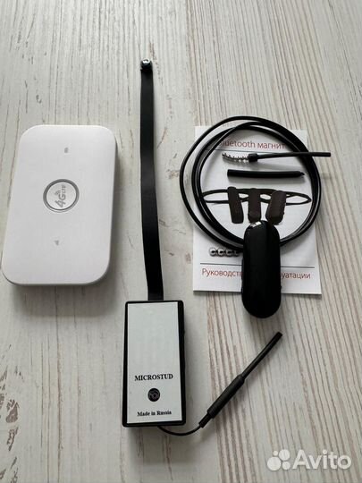 Микрокамера (Q:20) и микронаушник VIP