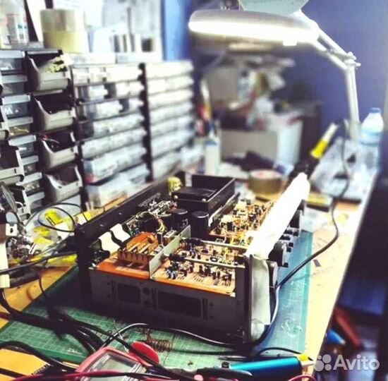 Ремонт аудиотехники, колонок, ресивера и усилителя