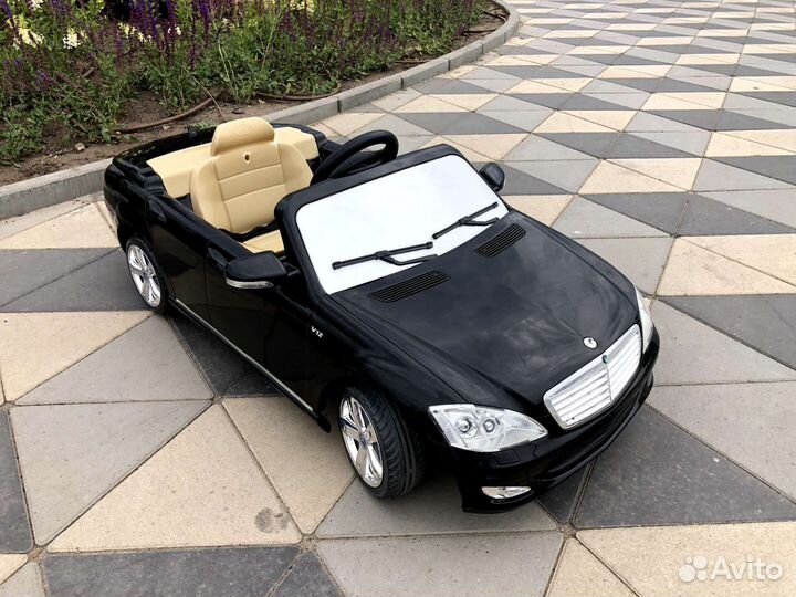 Электромобиль mercedes ускоренный