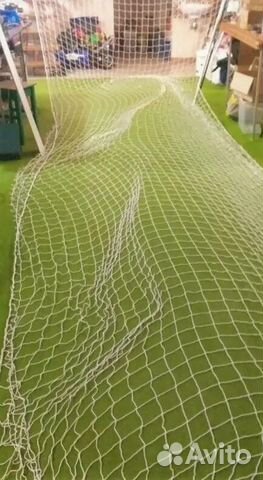 Сетка для футбольных ворот 1 шт полотно нить 2,2мм