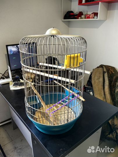Клетка для волнистого попугая большая
