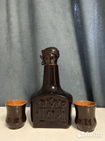 Набор: графин и стопки СССР