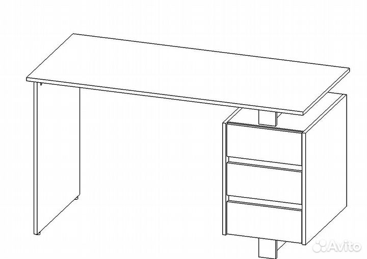 Компьютерный стол /парта Рио