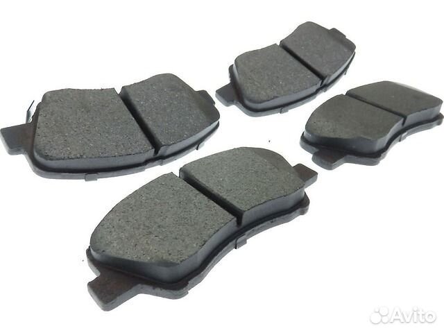 Колодки тормозные перед. Rio Solaris Elantra Atlas