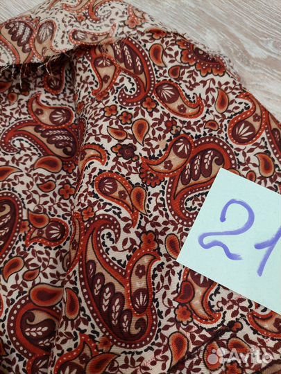 Ситец, шерсть, ткань винтаж СССР