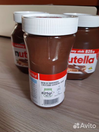 Шоколадная паста Nutella 825 гр