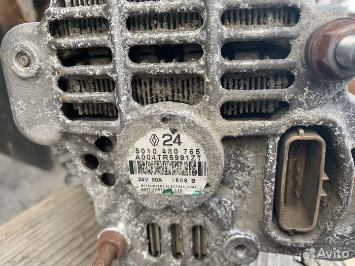 Генератор маз renault