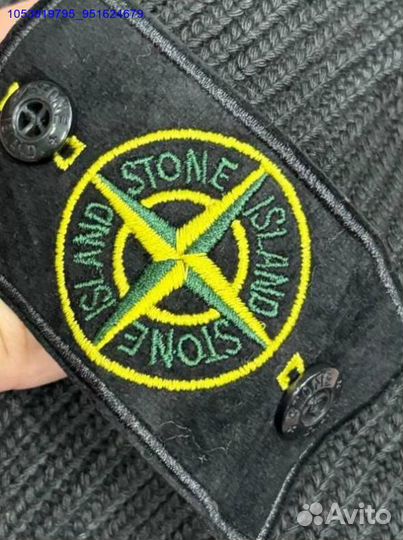 Мужской джемпер с высоким горлом Stone Island