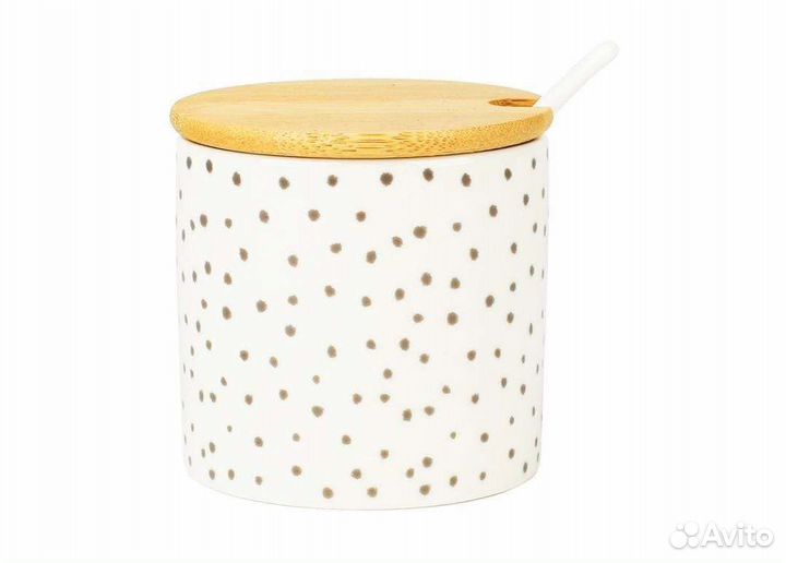 Банка для сыпучих керамика новая
