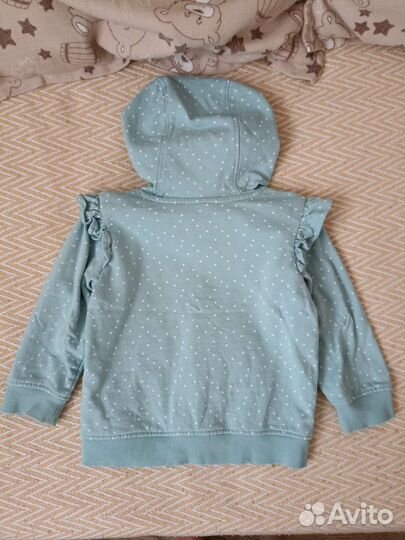 Кофточка на молнии для девочки