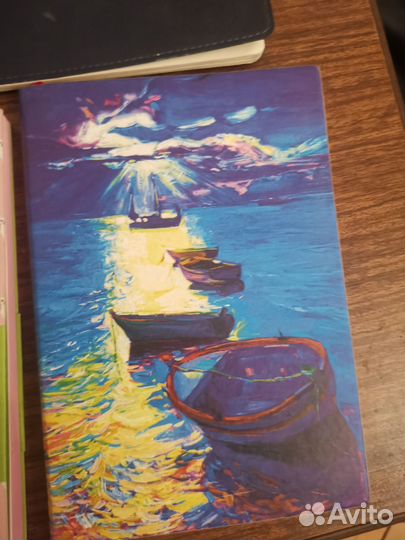 Ежедневники, тетради, блокнот новые