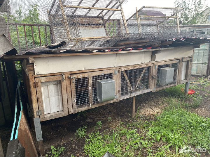 Продам клетки для кролов. Кормушки, поилки