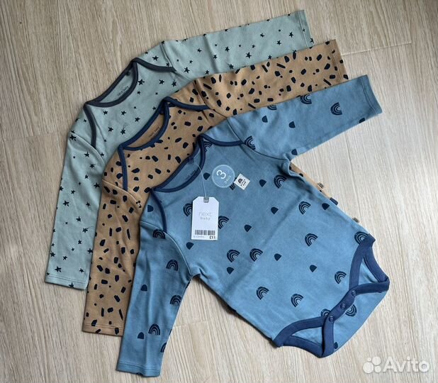 Боди Next 80 размер (9-12М) новые