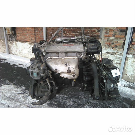 Двигатель двс с навесным toyota carina AT170 5A-FE