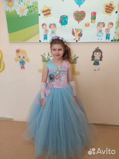 Платье на выпускной в детский сад
