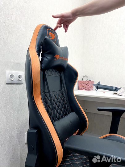 Игровое кресло Cougar nxsys aero orange