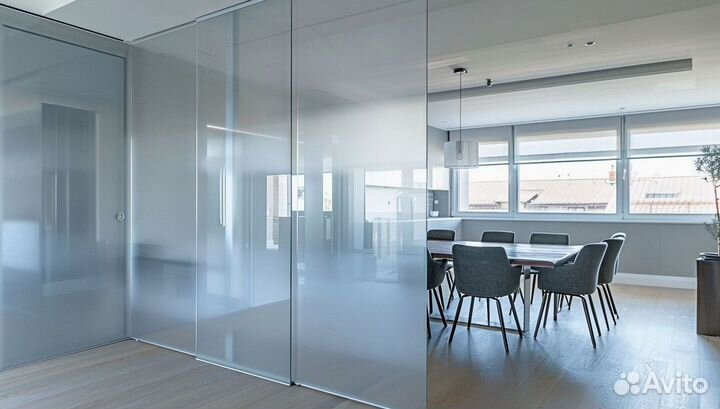 Стеклянные перегородки на заказ