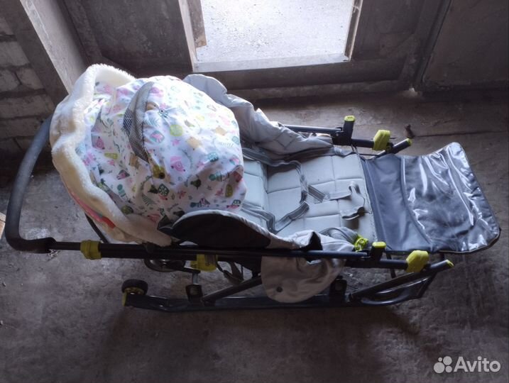 Сани коляска детские