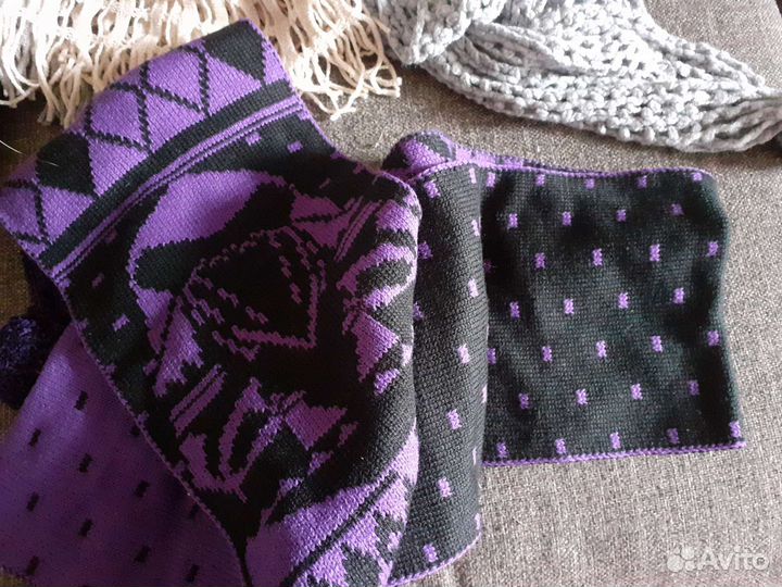 Шарф снуд шапка